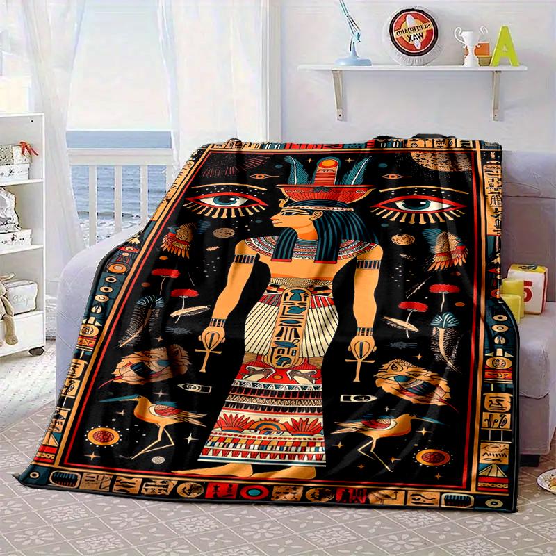 Ancient Egyptian Hieroglyphics Blanket Flannel Blanket Throw Blanket Sofa Cover Blanket Soft Premium Blanket Picnic Blanket Tv Blanket Gifts