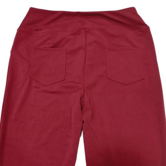 Женские расклешенные штаны для йоги, леггинсы с высокой талией и карманами для тренировок, эластичные брюки-клеш для офисных тренировок