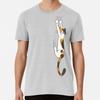 Calico Cat Hanging On T-Shirt S-5XL Best T-Shirt