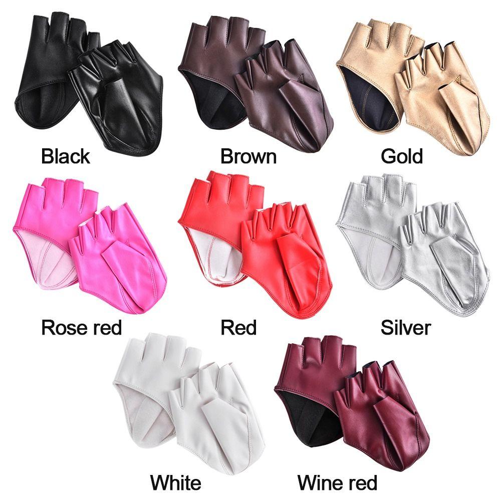 Варежки женские мужские варежки для косплея перчатки с пятью пальцами женские перчатки для вождения из искусственной кожи