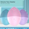 Electric Facial Cleansing Brush Silicone Ultrasonic Vibration Face Cleanser Deep Pores Blackhead Cleaning Instrument Tools