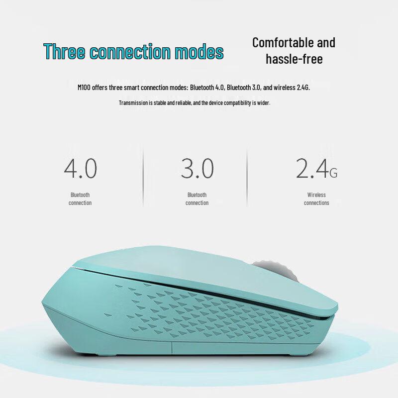 Беспроводная Bluetooth-мышь Rapoo M100G Silent с несколькими режимами работы