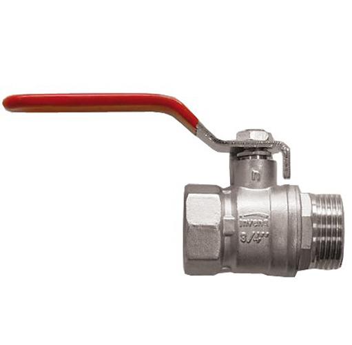 Ball Water Valve 3/4"" Mw/Mw