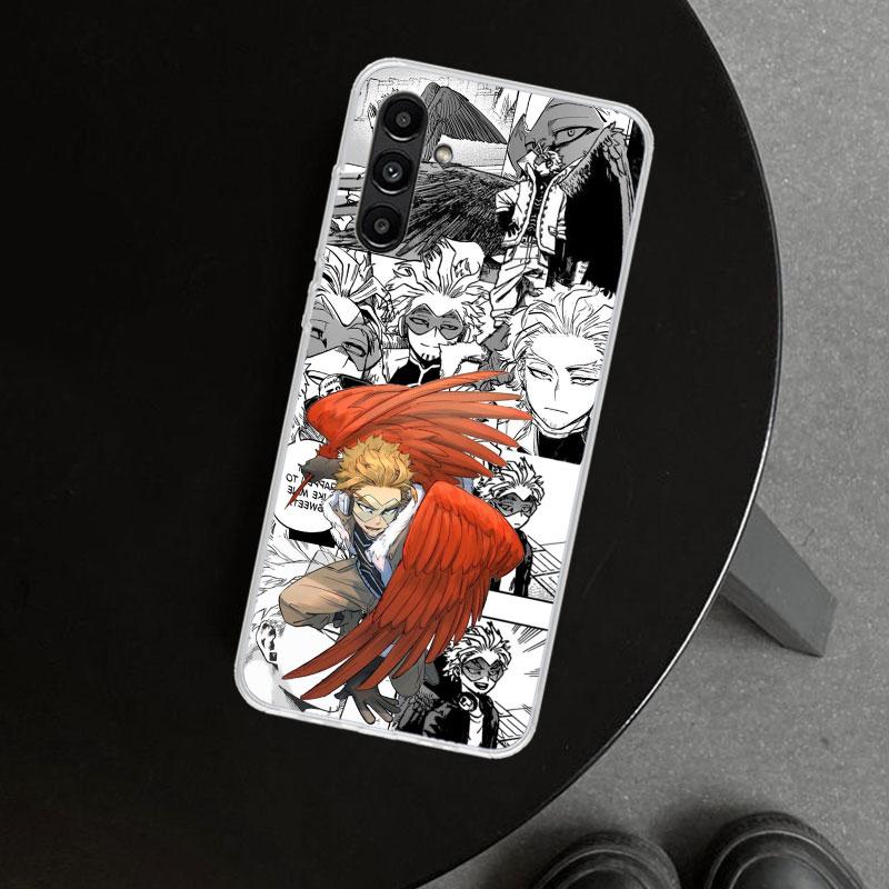 Чехол для телефона Hawks MHA My Hero A-Academy для Samsung Galaxy A17 A16 A26 A36 A56 A57 A37 A15 A25 A35 A55 A14 A24 A34 A54 A13