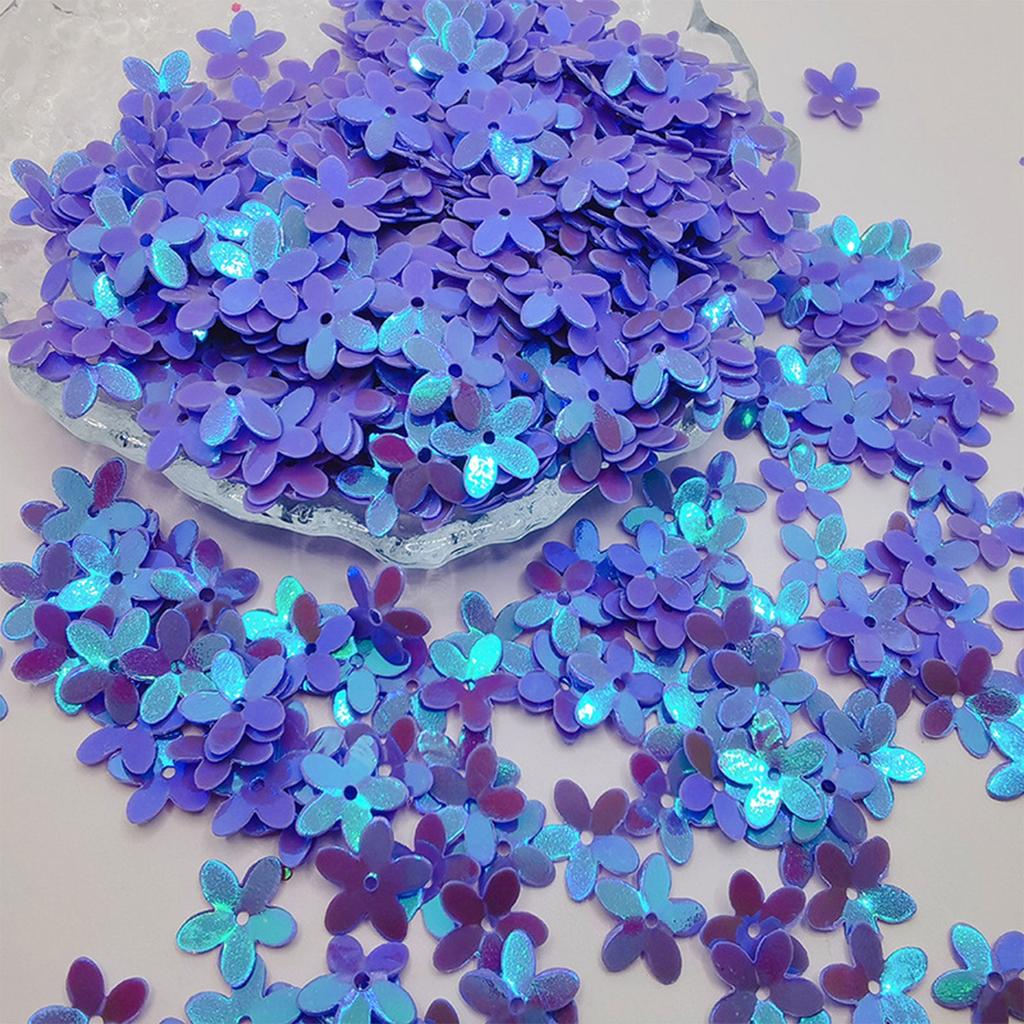 10 мм 10 г Пятилистный цветок в форме ПВХ смешанный расшитый блестками звезда блестки швейная одежда DIY украшения дома аксессуары ремесла