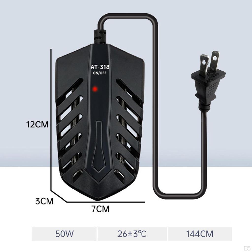 Нагреватель бака для аквариума, нагревательный стержень для черепахи, погружной пресноводный для рептилий