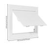ABS Plastic Inspection Panel Heavy-Duty Plumbing Access Sleek