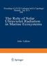 Книга The Role of Solar Ultraviolet Radiation In Marine Ecosystems : 7