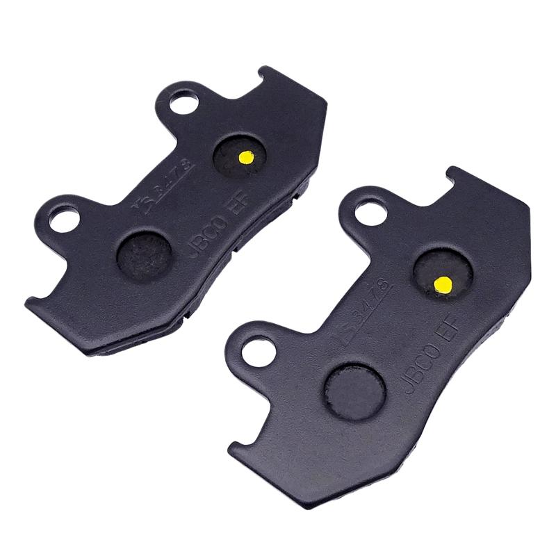 1 Set Motorcycle Front and Rear Brake Pads Discs Kit for Suzuki AN250 AN250SS AN400 AN400SS Burgman Skywave 1998-2006