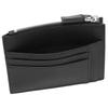 Визитница Кошелек для монет Saffiano Треугольный логотип Черный 2MC067 QHH F0002 [Prada] Мужской [Товар]