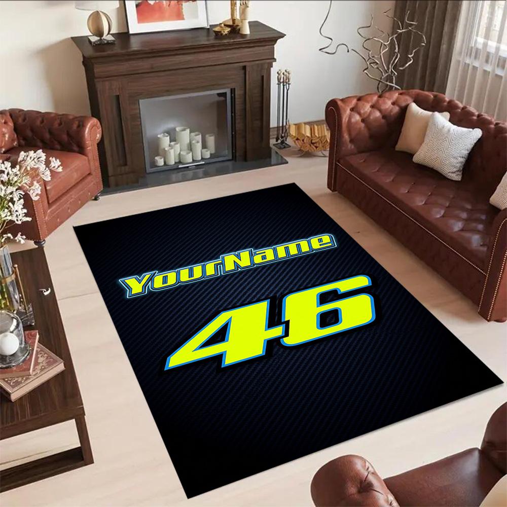Doctor46 Customized Name Area Rug Design For Decorate Room Balcony Living Rooms Dining Room Antislip Carpet Office Home Decor Spiritual Gift