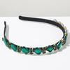 Elegant Crystal Hairbands Retro Women Headbands Fashion Rhinestone Headbands  for Women