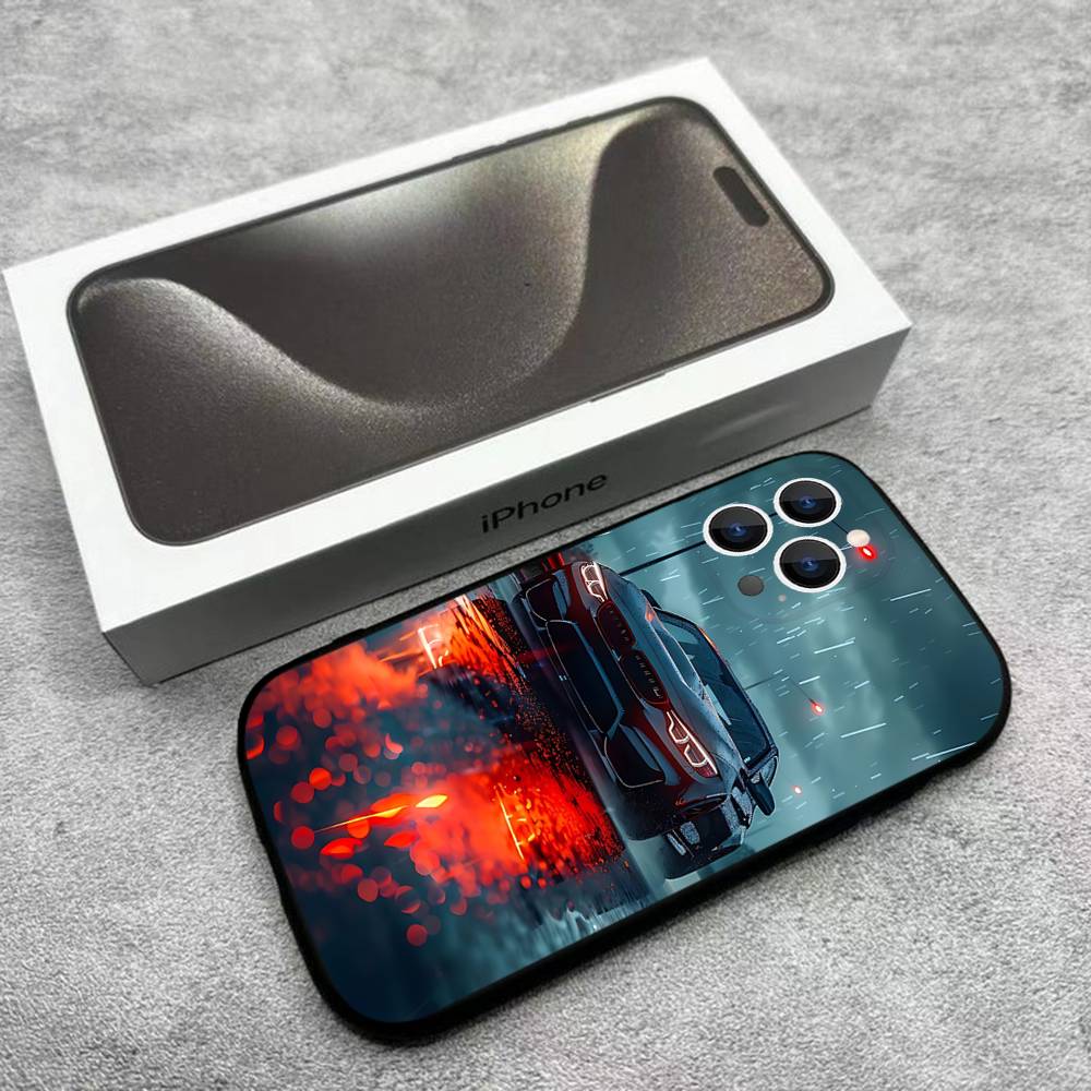 Черно-белый для B-BMW-W Чехол для телефона Для iPhone 17,16,15,14,13,12,Pro,Max,Plus,E,SE4,Air,Mini Черный Мягкий Короб