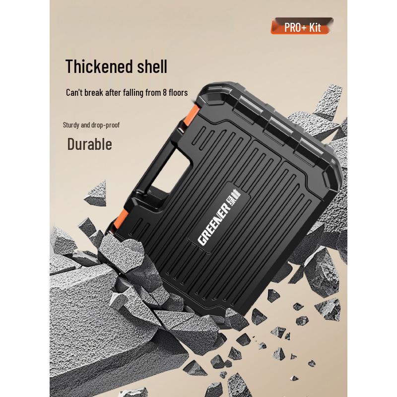 Многофункциональный набор инструментов «Зеленый Лес»: Полный набор для ремонта по дому и для электрика