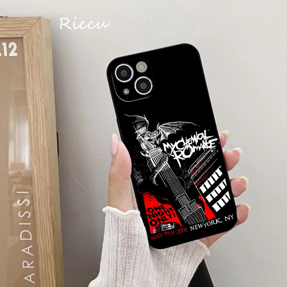 Чехол для телефона My Chemical Romance для iPhone 14 11 12 Pro 8 7 Plus X Pro MAX 12 13 MINI XR XS 13 14, силиконовые чехлы