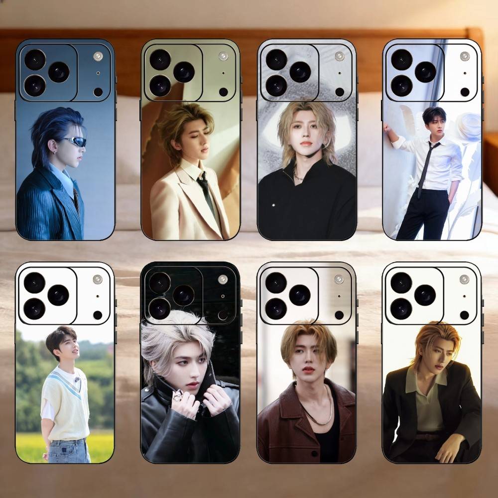 Чехол для телефона KUN Cai Deadman для iPhone 17,16,15,14,13,12,11 Plus,Pro Max,SE4 Мягкий силиконовый черный чехол