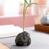 Smooth Stone Vase Ornament DIY Hydroponic Flower Vases Ceramic Mini Vases  Hotel Supplies