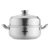 GLASSLOCK Multi-Purpose Stainless Steel Steamer Pot