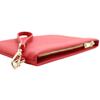 Pink Trendy Versatile Envelope Bag Cowhide Lychee Pattern Hand Grab Bag Small Fresh Shoulder Messenger Bag