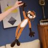 Мягкие игрушки в виде лесных джунглей, животных, плюшевых игрушек, милых львов, тигров, леопардов, обезьян, кроликов, жирафов, слонов, лисов, кукол, детский подарок на день рождения
