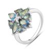Серебряное кольцо с мистик топазом 3.6ct (2118633) 4.03 гр. 925 пробы