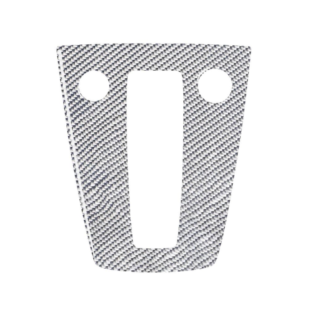 Carbon Fiber Transmission Panel Adhesive Film Cover Dashboard Sticker Enhances Cabin Aesthetic For Gear Selector Region