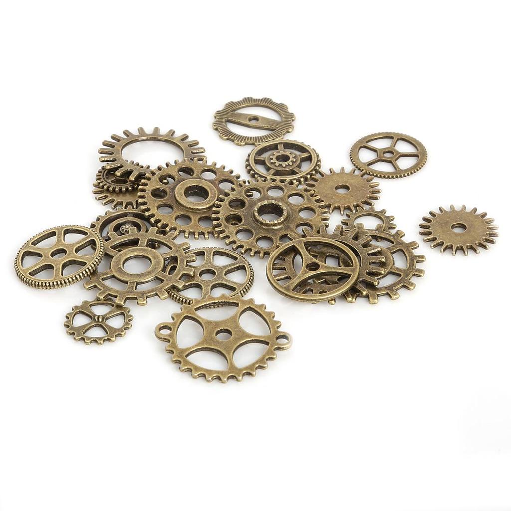 Металлическая подвеска со смешанными шестернями, ювелирные аксессуары, аксессуары для самостоятельного изготовления, принадлежности для изготовления ювелирных изделий