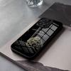 Lyrics Quotes-IslamicS Phone Case For IPhone 17 Air 16 E Pro Max 15 14 13 Mini 12 Pro 11 Max Plus Black Glass Cover