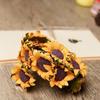 100pcs Handmade Artificial Sunflower Paper Flower Realistic Fake Flower  Wedding
