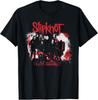 Slipknot Men's Unisex-Adults Black T-Shirt with Slipknot Band Photo