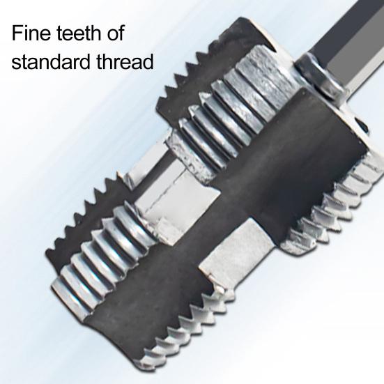 Набор для нарезания резьбы для водопроводных труб для электрической дрели Набор для нарезания резьбы для труб с 3 плашками 1/2" 3/4" 1" Инструмент для нарезания резьбы из ПВХ для домашнего ремонта Профессиональная сантехника