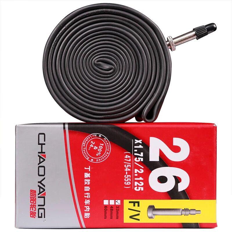Mountain Bike Road Bike Inner Tube French Valve Bicycle Tire Road Bike Cycle Butyl Rubber 26 27.5 29 700C Inner Tube