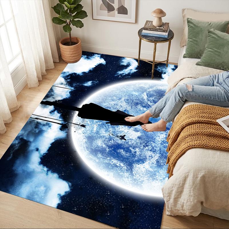 Space Travel Living Room Nonslip Area Rug Soft Carpet For Bedroom Game Playroom Sofa Office Home Decor Doormat Christmas Gift C930774