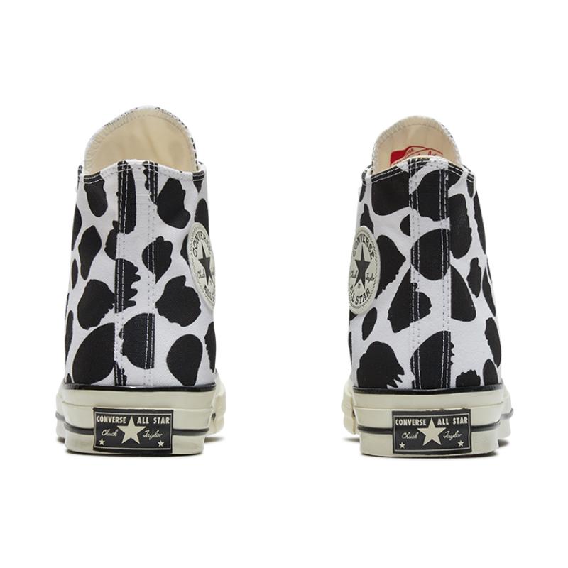 Converse Chuck 70 Анималистичный Принт Корова Высокие Кеды Унисекс Холст Черно-Белый