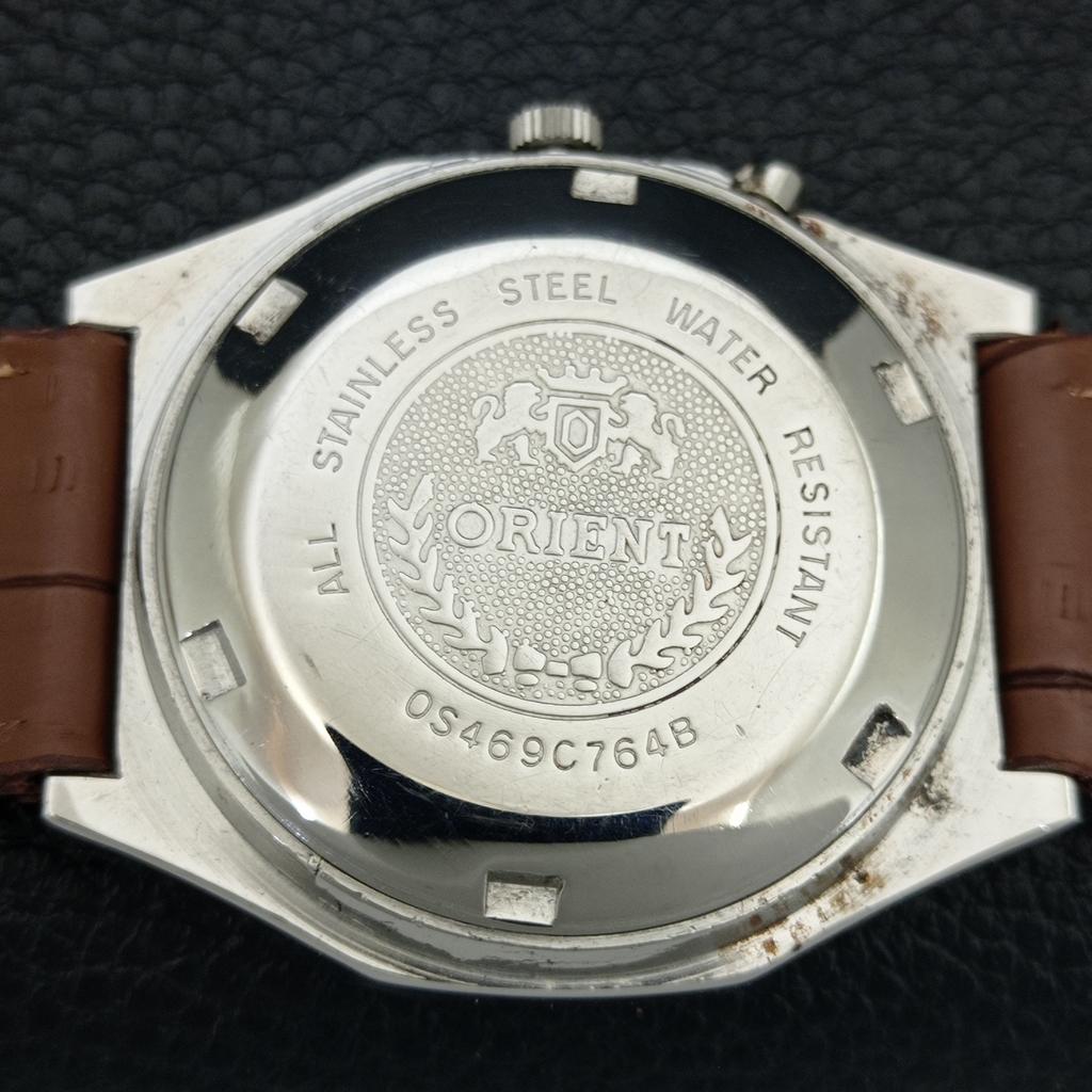 Orient CRYSTAL AUTOMATIC 46941 ВИНТАЖНЫЕ ЯПОНСКИЕ МУЖСКИЕ ЧАСЫ С ОРИГИНАЛЬНЫМ ЦИФЕРБЛАТОМ a704938-1