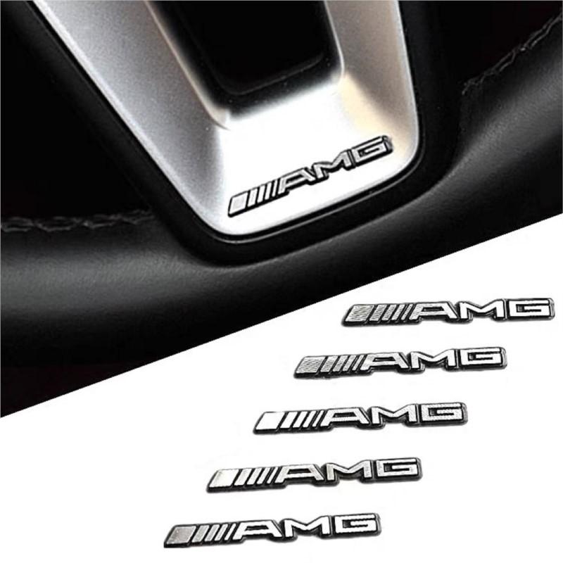 10/20Pcs Metal Car Audio Decoration Sticker Auto Badge Decal For Mercedes Benz AMG W203 W204 W205 W209 W210 W211 W212 W176