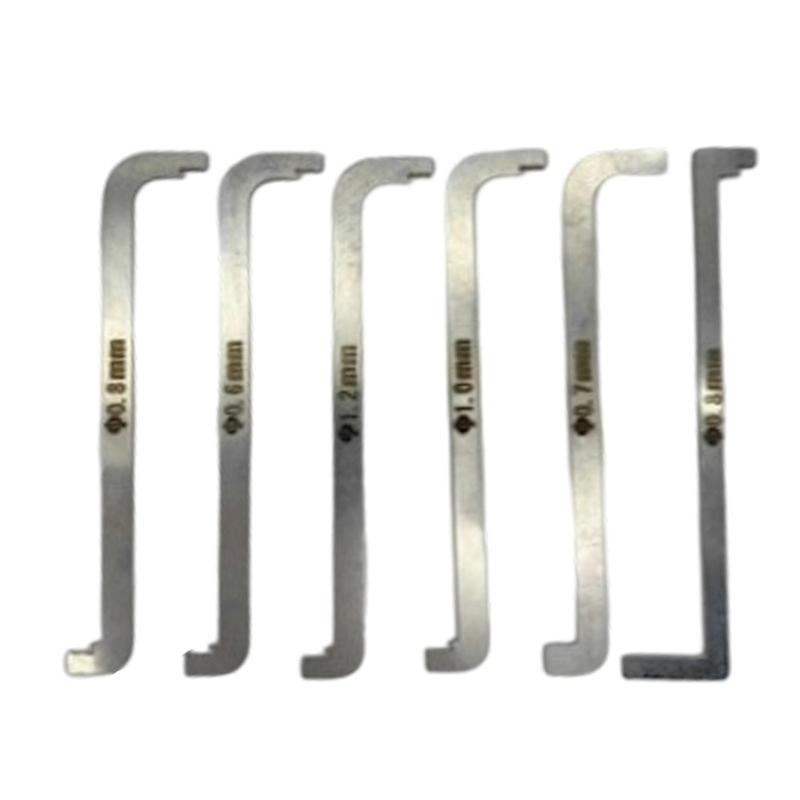 6 шт. Эргономичная Z-образная отвертка с двойным концом, смещенная отвертка для ремонта в труднодоступных местах и аппаратных проектов