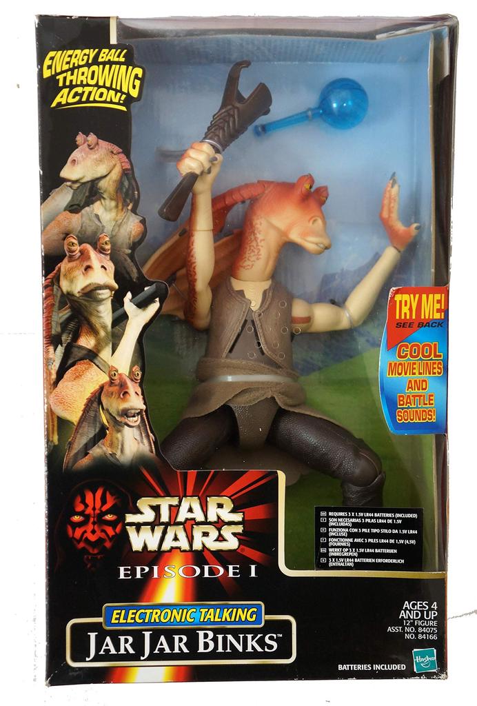 Star Wars Episode 1 Electronic Talking Figure Jar Jar Binks