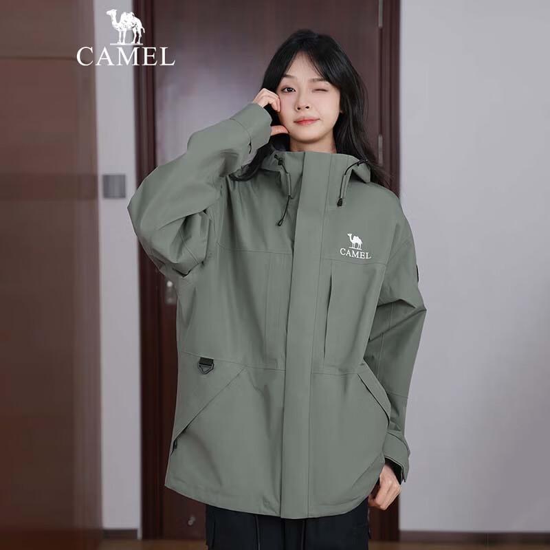 Camel 3-in-1 Outdoor Waterproof Windproof Jacket