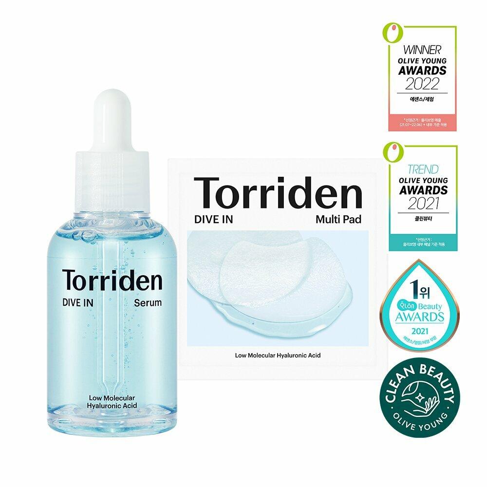 TORRIDEN Dive In Serum 50 мл Специальный набор (+Мультипад 10P)