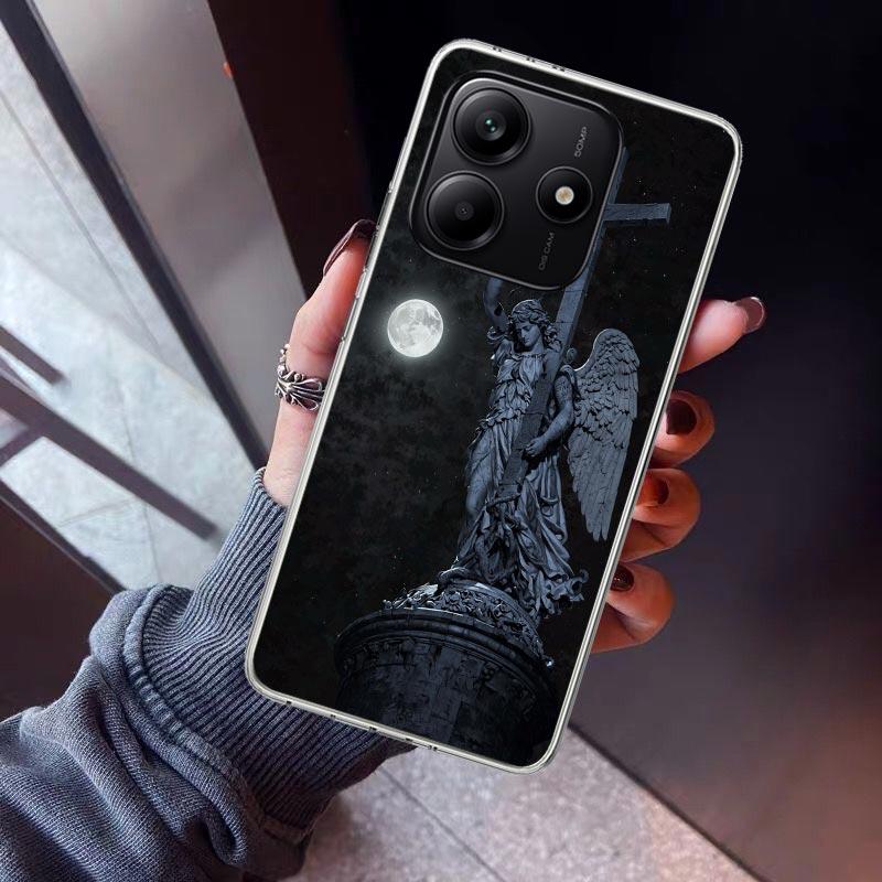 Чехол для телефона Архангел Михаил Для Xiaomi Redmi Note 15 14 14S 13 12S 12 Pro Plus 11S 11 10S 10 4G Чехол 11E 11T 5G Печать Fundas R
