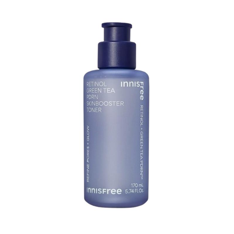 Innisfree Ретинол PDRN Тонер-бустер для кожи 170 мл | Уход за следами от несовершенств и укрепление барьера Увлажняющий тонер