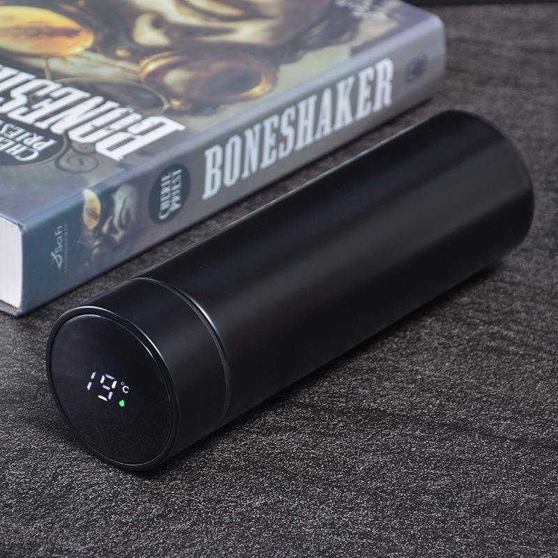 1 шт. Бутылка для воды с цифровым дисплеем температуры, изолированная чашка для воды из нержавеющей стали, идеально подходит для активного отдыха, путешествий и фитнеса