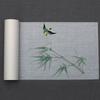 White Translucent Cicada Wing Paper Long Roll Calligraphy Painting Paper  for Running Script