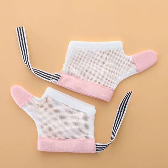 Thumb Sucking Guard Gloves Breathable Anti Finger Sucking Gloves To Stop Nail Biting Sucking Thumbs Fingers for Baby