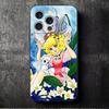 Candy 90s Cartoon Soft Phone Case for iPhone 16 16E 17 Air 15 Pro Max 14 Plus 13 Mini 11 12 7 Black Cover Back Shell