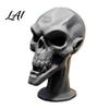 3D Printed Skull Statue Statue Halloween Creepy Figurine Gothic Table Party Supplies Centerpiece Spooky Ornament for Home Mantel Desk Decor