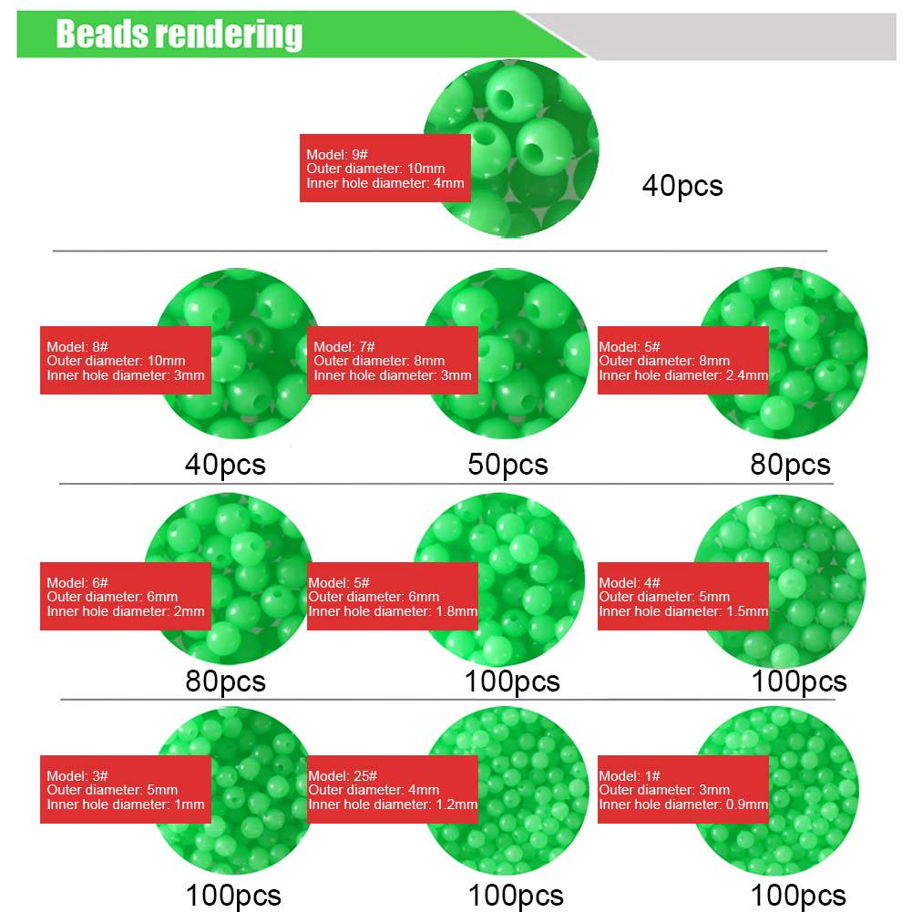 Бусины Пробка Светящееся Море 1 Рыболовная Коробка Приманка Бобы Космические Снасти Рыболовные Поплавки Шарики Досуг Enterta