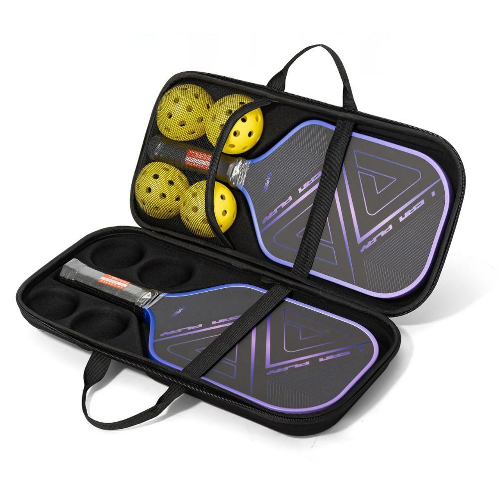 Hard Shell Pickleball Racket Storage Bag Pickleball Paddle Carrying Case Pickleball Supplies