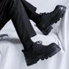 Winter 2023 Men's Thick-Soled Leather Derby Shoes - British Hong Kong Style, Niche Trend, High-End 6113-R